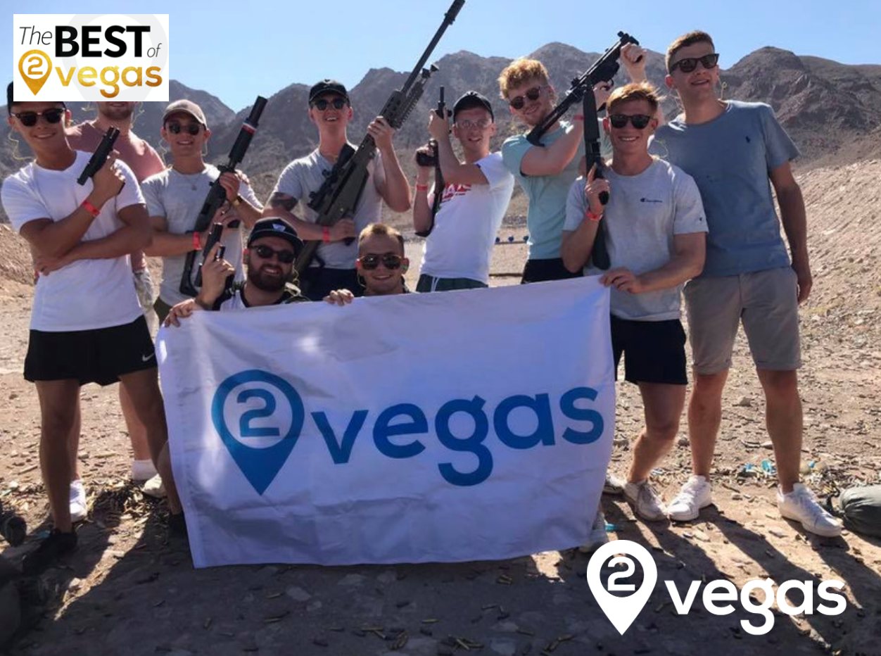 Guys Shooting with 2Vegas.com