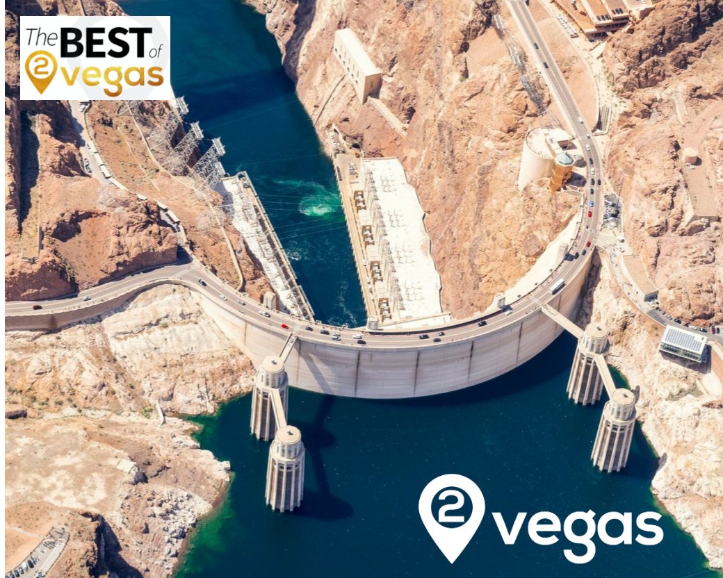Hoover Dam from above with 2Vegas.com